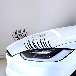 👀“Black CAR Eyelashes” for Your Car, Truck, SUV, Jeep Motorcycle …